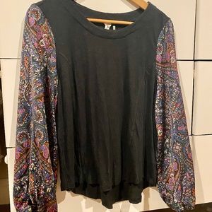 Anthropologie long sleeved top